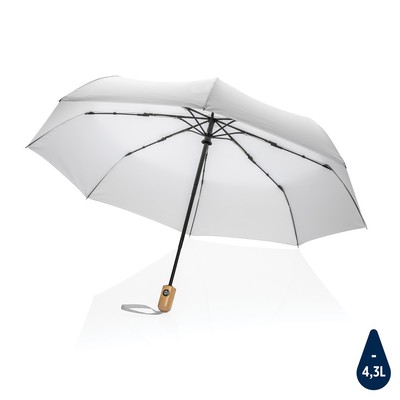P850.613 - Bambusowy parasol automatyczny 21 Impact AWARE™ RPET