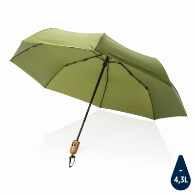 P850.617 - Bambusowy parasol automatyczny 21 Impact AWARE™ RPET