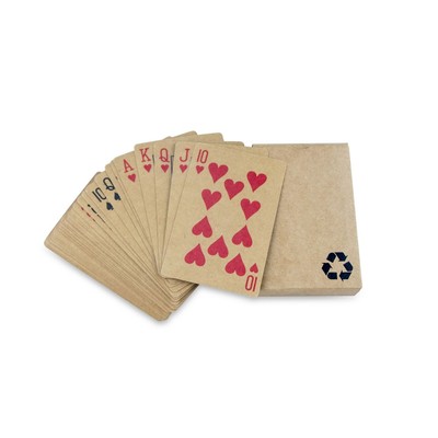 V8097-00 - Karty do gry z papieru z recyklingu
