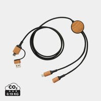 Kabel do ładowania 6 w 1 Ohio, plastik z...