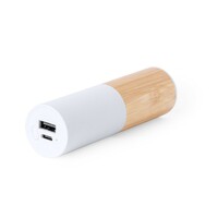 Power bank 4500 mAh z bambusa i słomy ps...