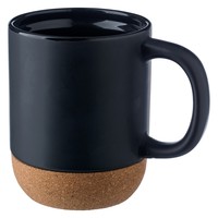 Kubek ceramiczny 300 ml z korkowym eleme...