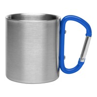 Metalowy kubek 210 ml z karabińczykiem |...