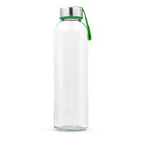 Szklana butelka 500 ml z kolorową wstążk...