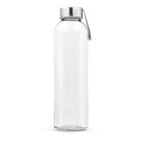 Szklana butelka 500 ml z kolorową wstążk...