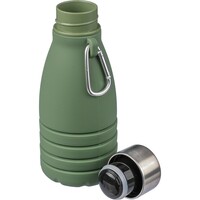 Składana butelka sportowa 550 ml z karab...