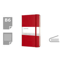 MOLESKINE Notatnik ok. B6
