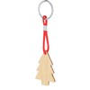 Bamboo keyring, Christmas pattern
