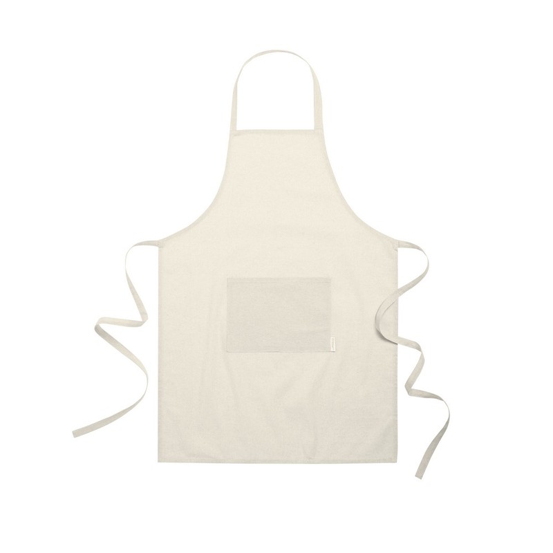 Recycled cotton kitchen apron